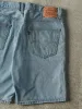 Vintage 90s Light Wash Levi's 505 Jean Shorts (34x9) sold by Rebalance Vintage