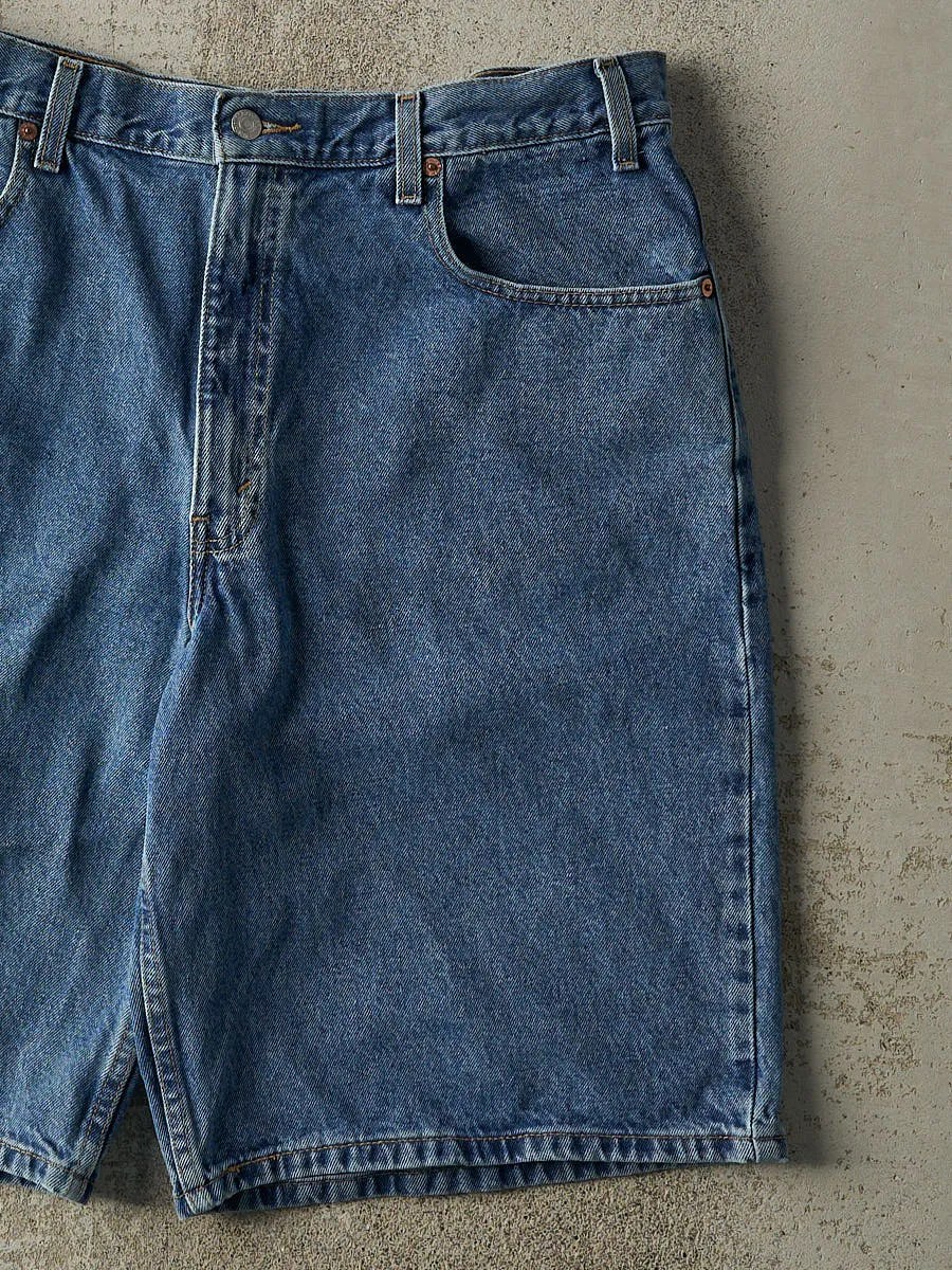 Vintage 90s Mid Wash Levi's 560 Jean Shorts (35.5x11) sold by Rebalance Vintage product image thumbnail 4
