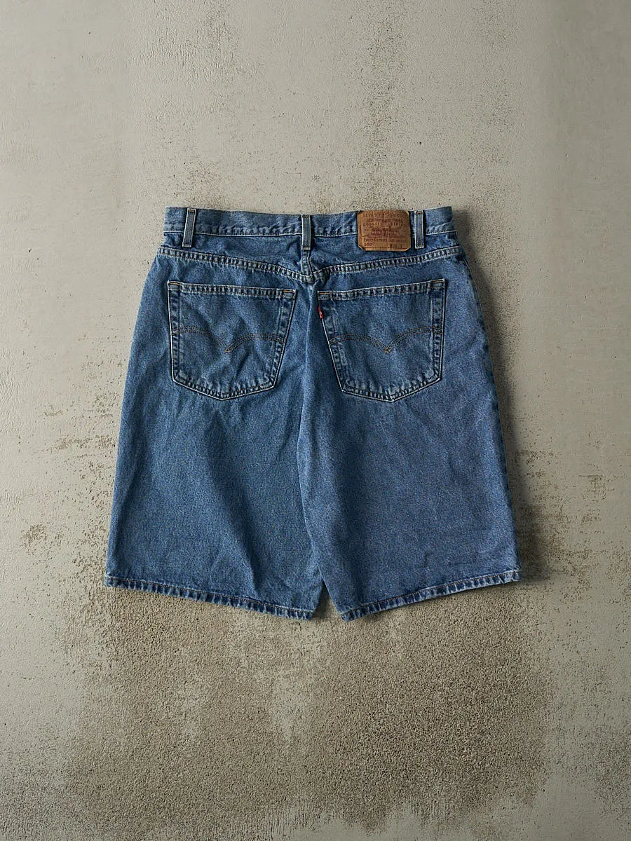 Vintage 90s Mid Wash Levi's 560 Jean Shorts (35.5x11) sold by Rebalance Vintage product image thumbnail 3