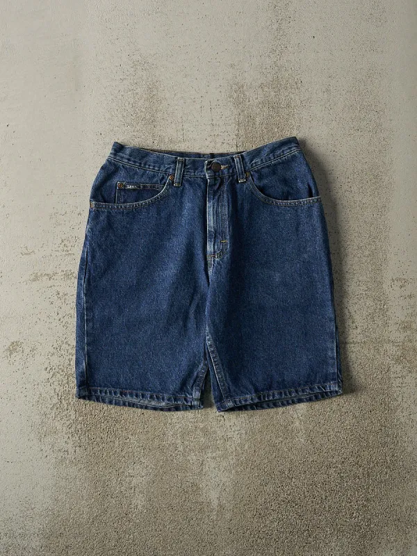 Vintage 90s Dark Wash Lee Jean Shorts (28x9.5) sold by Rebalance Vintage