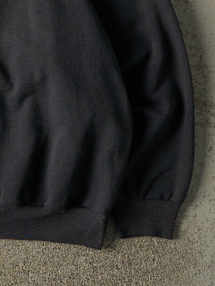 Vintage 90s Faded Black Grizzly Kodiak Embroidered Crewneck (L) sold by Rebalance Vintage product image thumbnail 3