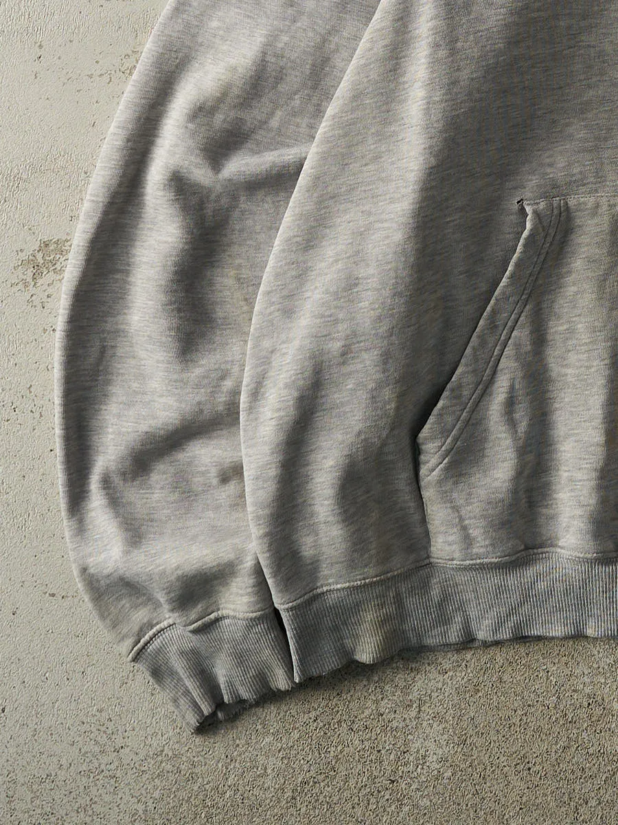 Vintage Y2K Grey Adidas Embroidered Logo Hoodie (XXL/XXXL) sold by Rebalance Vintage product image thumbnail 3