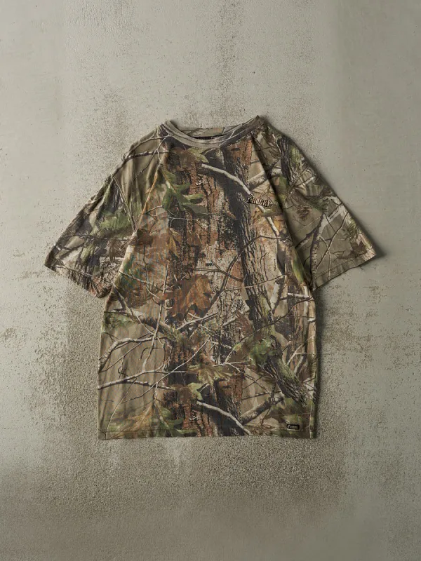 Vintage Y2K Camo Rocky x Realtree Embroidered Tee (M/L) sold by Rebalance Vintage