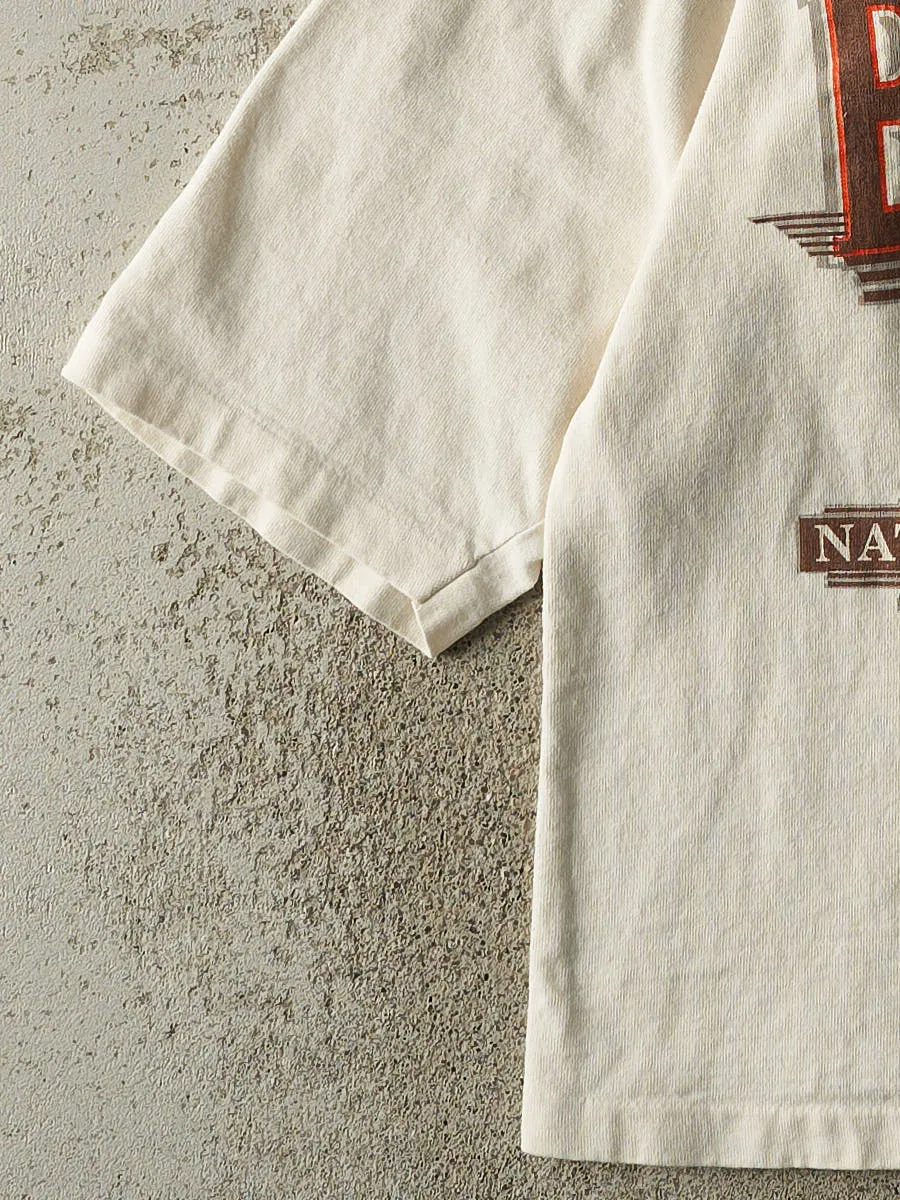 Vintage 90s Beige Cleveland Browns Cotton Jersey (M) sold by Rebalance Vintage product image thumbnail 4