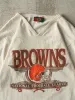 Vintage 90s Beige Cleveland Browns Cotton Jersey (M) sold by Rebalance Vintage