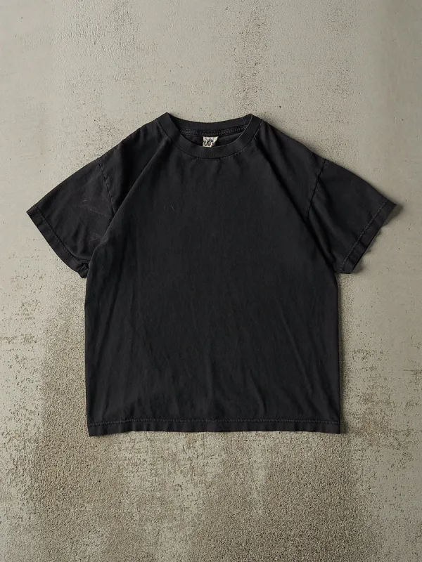 Vintage Y2K Black Blank Tee (S) sold by Rebalance Vintage
