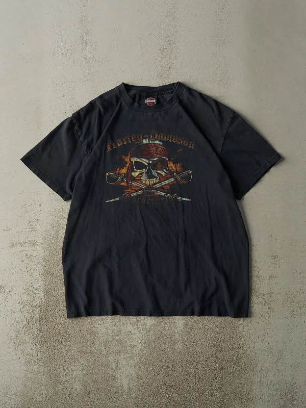 Vintage 06' Faded Black Jamaica Harley Davidson Tee (L/XL) sold by Rebalance Vintage