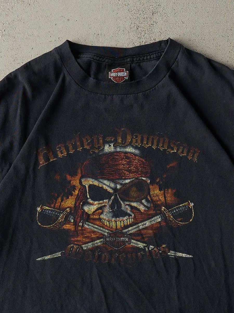 Vintage 06' Faded Black Jamaica Harley Davidson Tee (L/XL) sold by Rebalance Vintage product image thumbnail 3