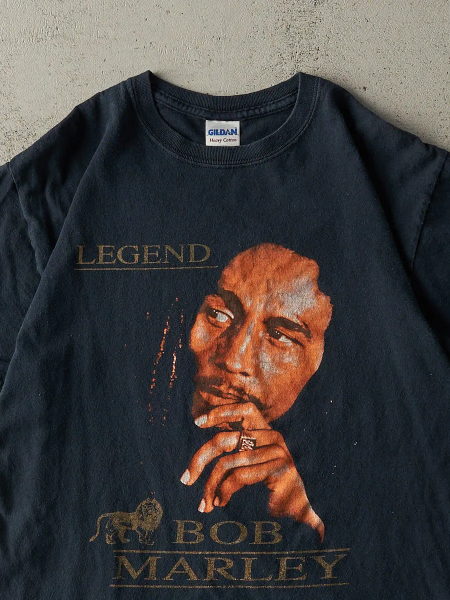 Vintage Y2K Black Bob Marley Legend Tee (S/M) sold by Rebalance Vintage product image thumbnail 2