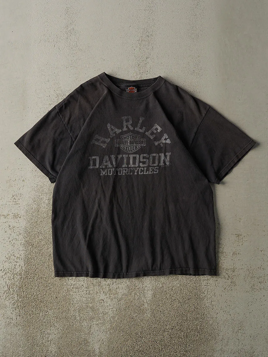 Vintage 12' Faded Black Harley Davidson Tee (L) sold by Rebalance Vintage