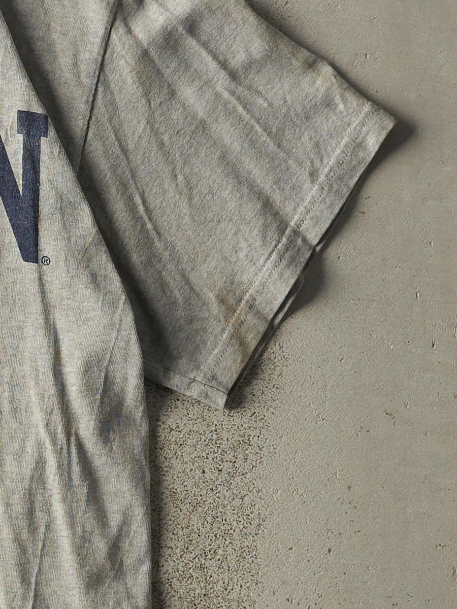 Vintage Y2K Grey University of Michigan Tee (S/M) sold by Rebalance Vintage product image thumbnail 3