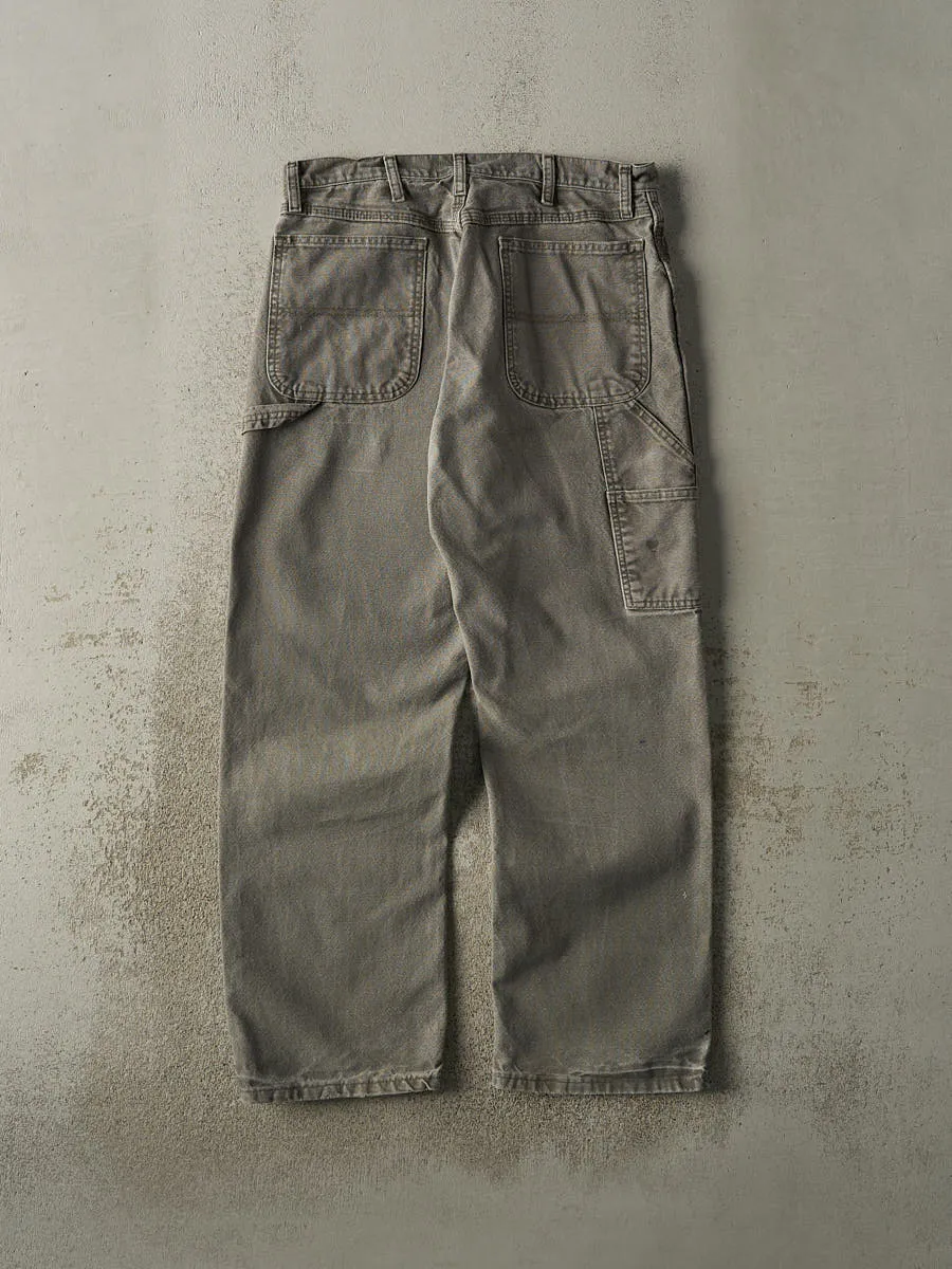 Vintage 90s Green Rustler Carpenter Pants (33x30) sold by Rebalance Vintage product image thumbnail 3