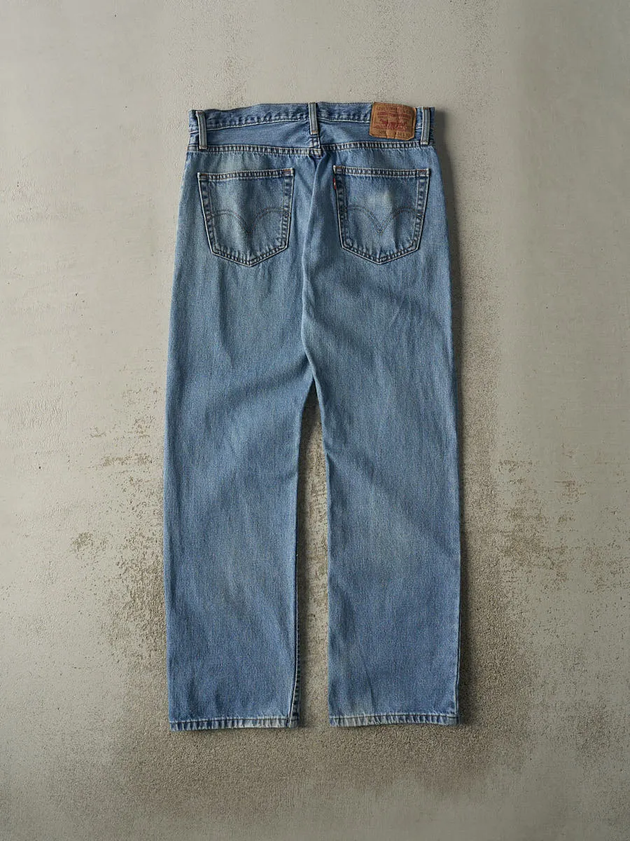 Vintage Y2K Mid Wash Levi's 505 Jeans (34x31.5) sold by Rebalance Vintage product image thumbnail 3