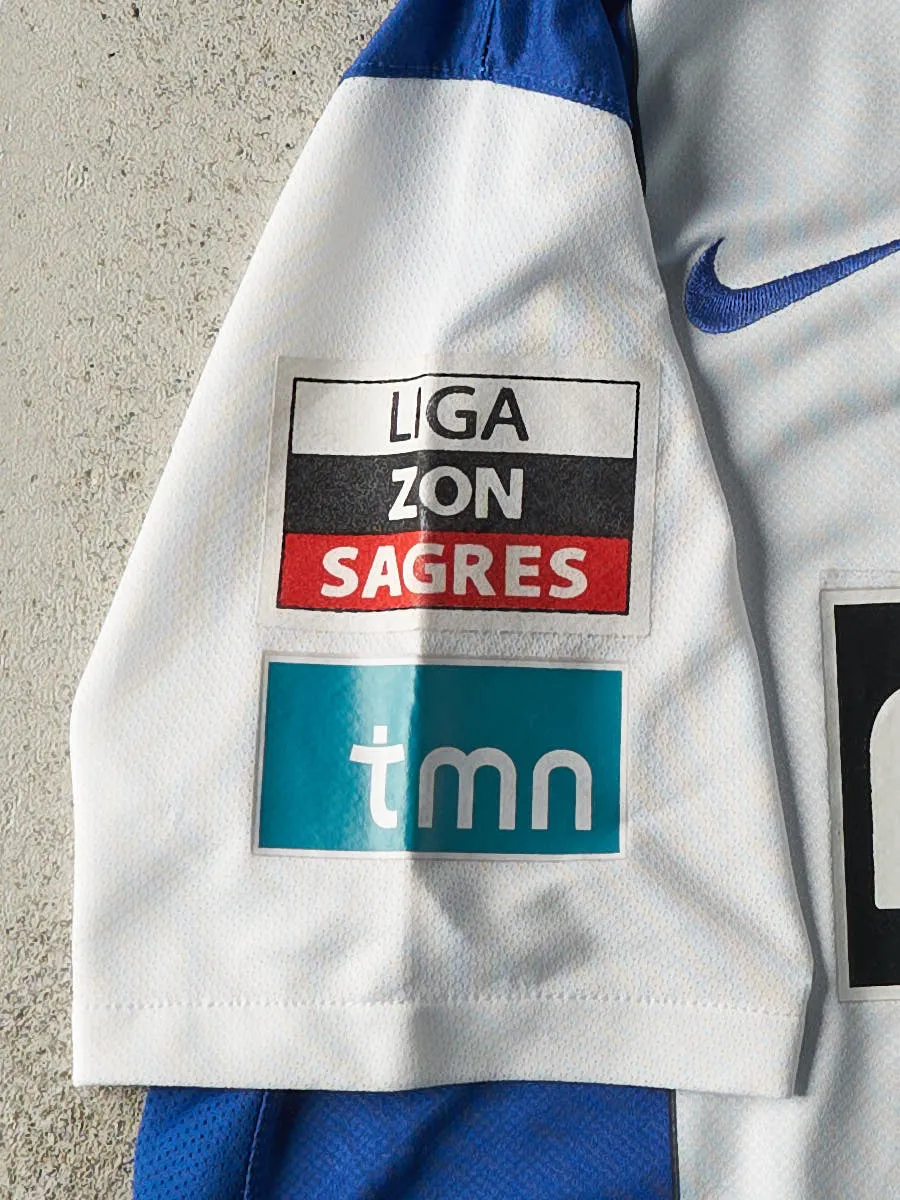 Vintage Y2K Blue & White Nike FC Porto Soccer Jersey (L/XL) sold by Rebalance Vintage product image thumbnail 5