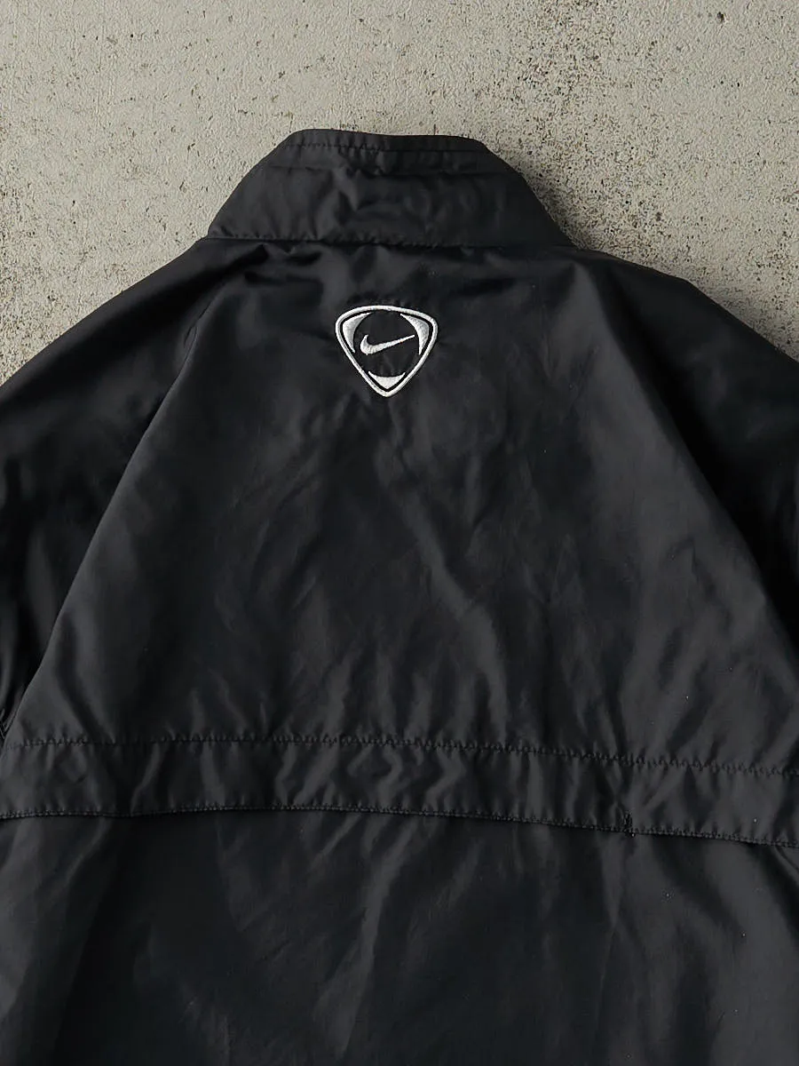 Vintage Y2K Black & White Nike Soccer Track Jacket (XL) sold by Rebalance Vintage product image thumbnail 3