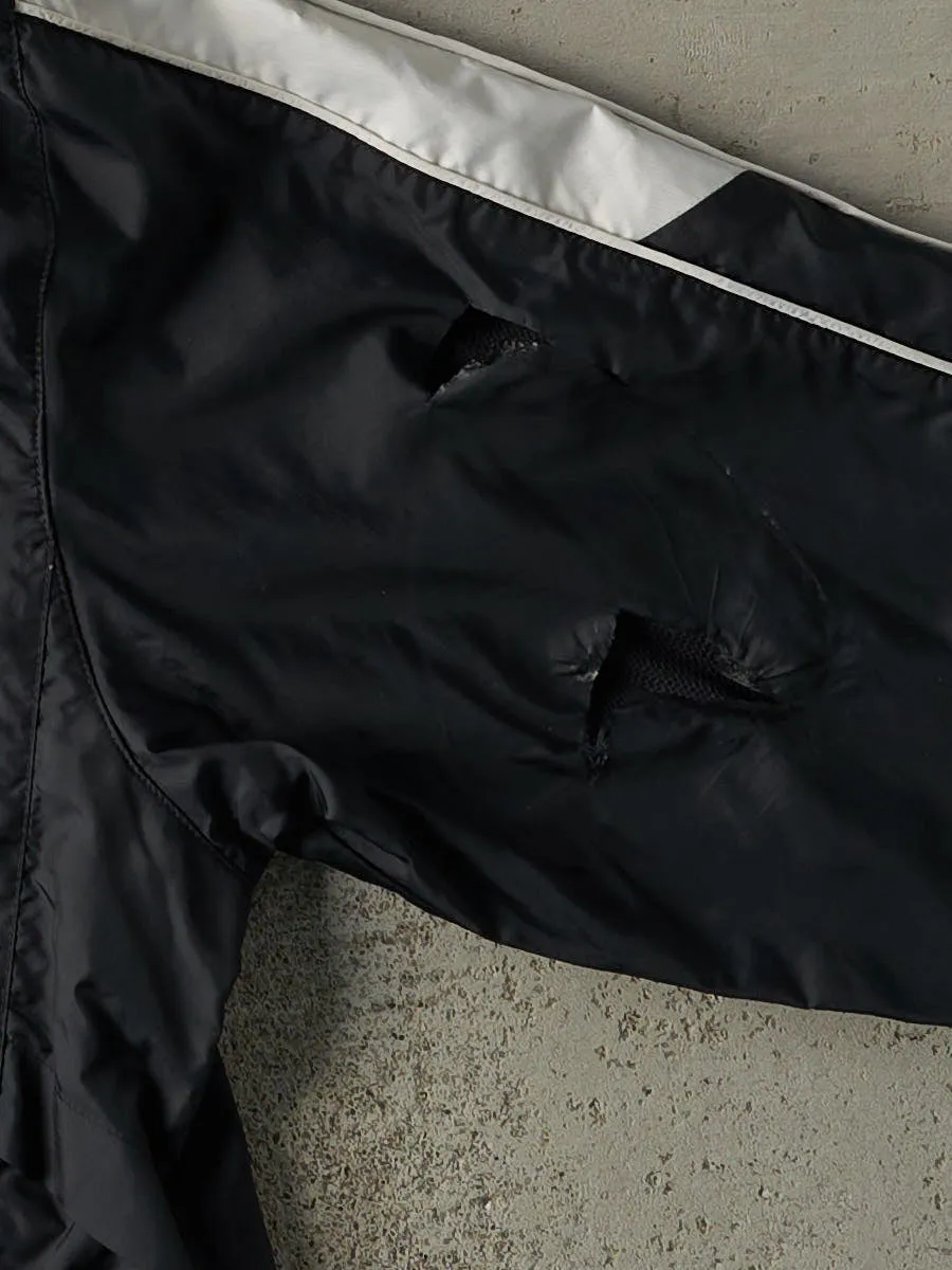 Vintage Y2K Black & White Nike Soccer Track Jacket (XL) sold by Rebalance Vintage product image thumbnail 4