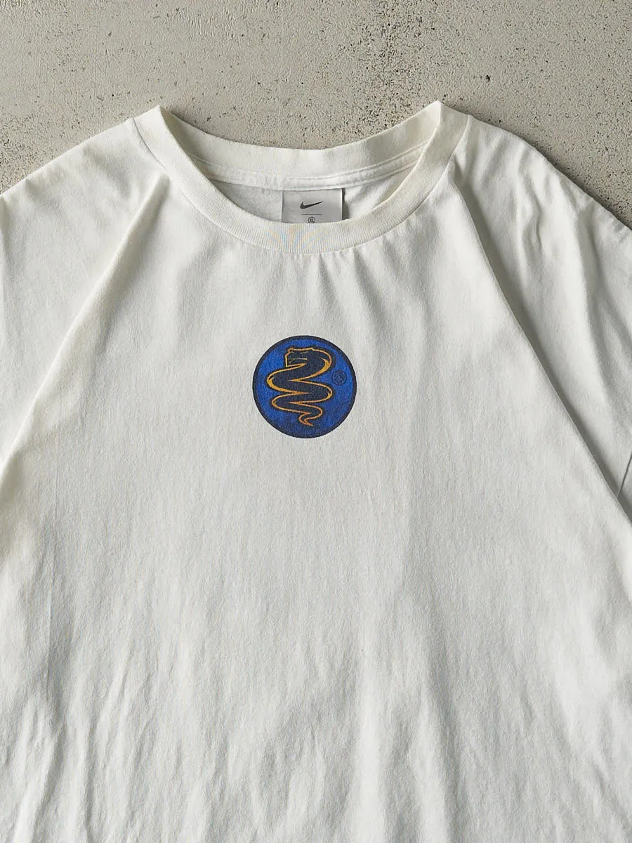 Vintage Y2K White Nike Inter Milan Soccer Tee (XL/XXL) sold by Rebalance Vintage product image thumbnail 3