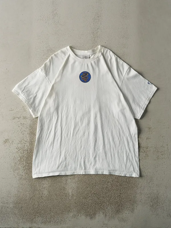 Vintage Y2K White Nike Inter Milan Soccer Tee (XL/XXL) sold by Rebalance Vintage