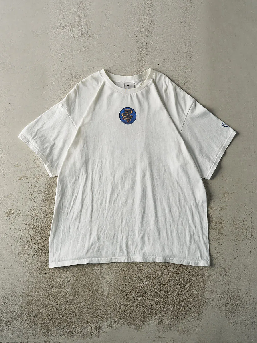 Vintage Y2K White Nike Inter Milan Soccer Tee (XL/XXL) sold by Rebalance Vintage
