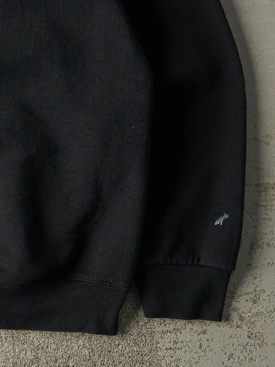 Vintage 90s Black Blank Crewneck (L/XL) sold by Rebalance Vintage product image thumbnail 3