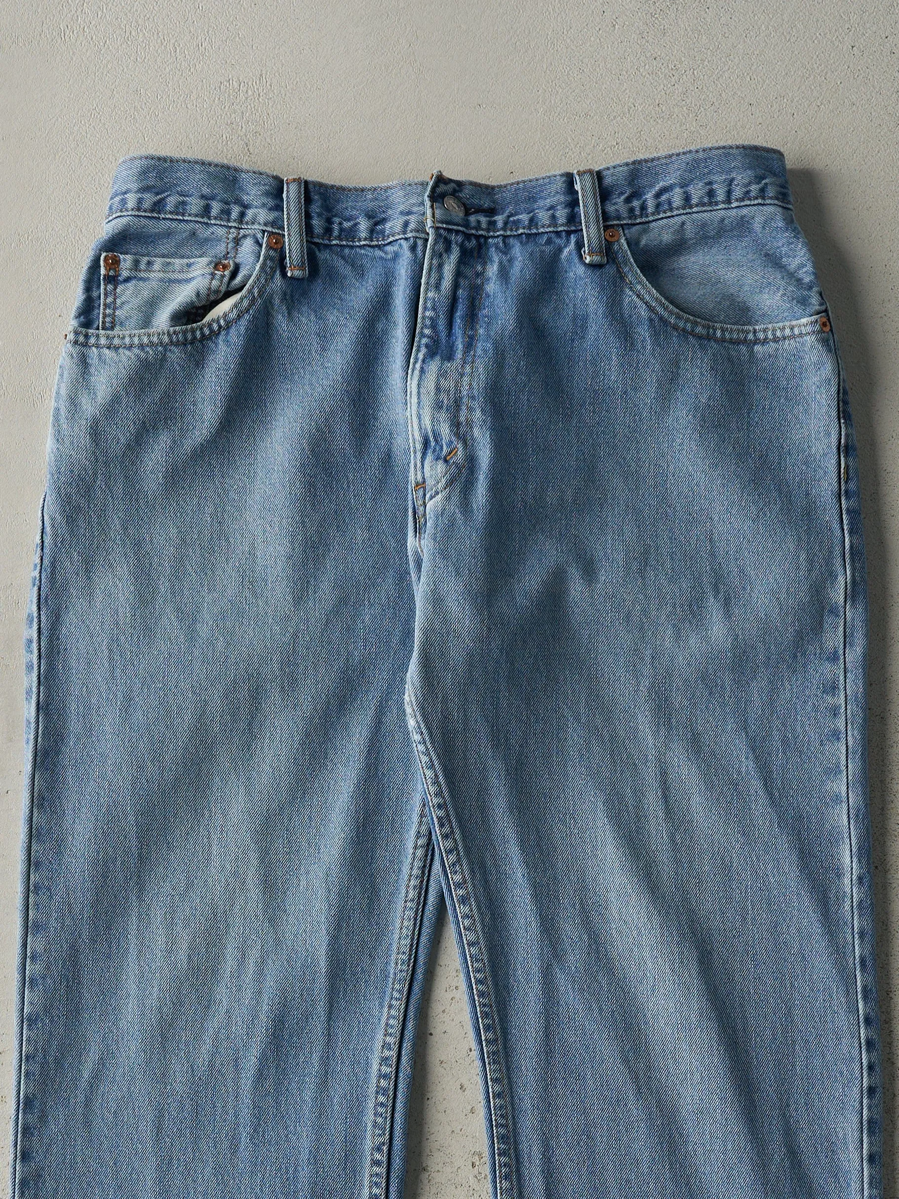 Vintage Y2K Light Wash Levi's 505 Jeans (35.5x30.5) sold by Rebalance Vintage product image thumbnail 3