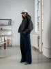 Everyday Boxy Hoodie – Jet Black sold by Rebalance Vintage
