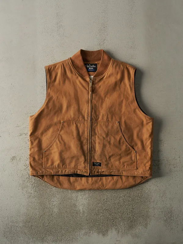 Vintage Y2K Camel Walls Work Vest (XXL) sold by Rebalance Vintage