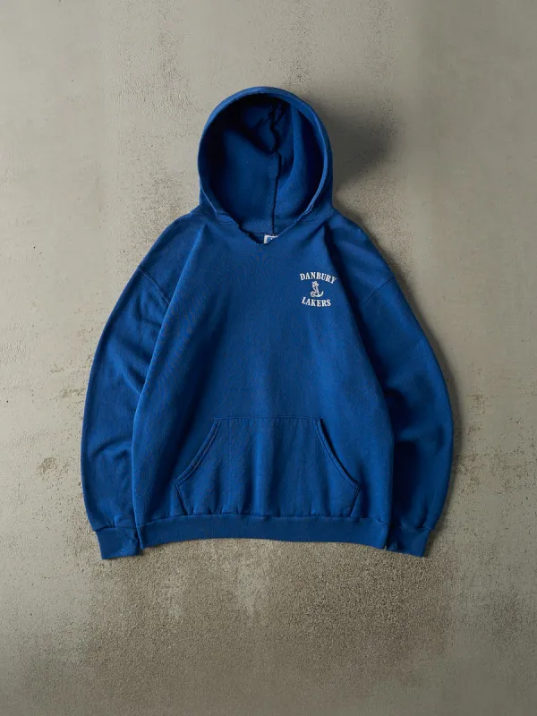 Vintage 90s Blue Danbury Lakers Russell Athletics Hoodie (M/L) sold by Rebalance Vintage