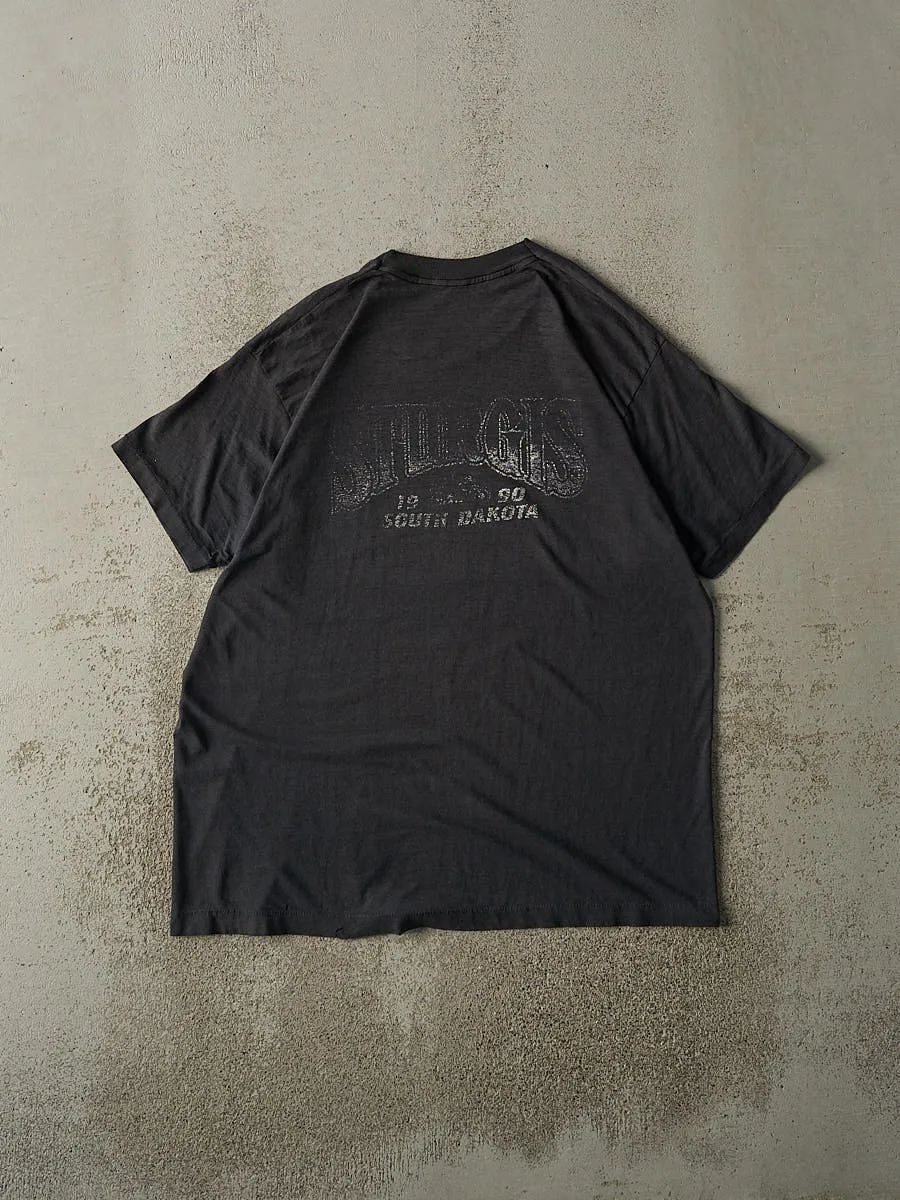Vintage 90' Black Sturgis Black Hills Rally Single Stitch Tee (L/XL) sold by Rebalance Vintage product image thumbnail 2