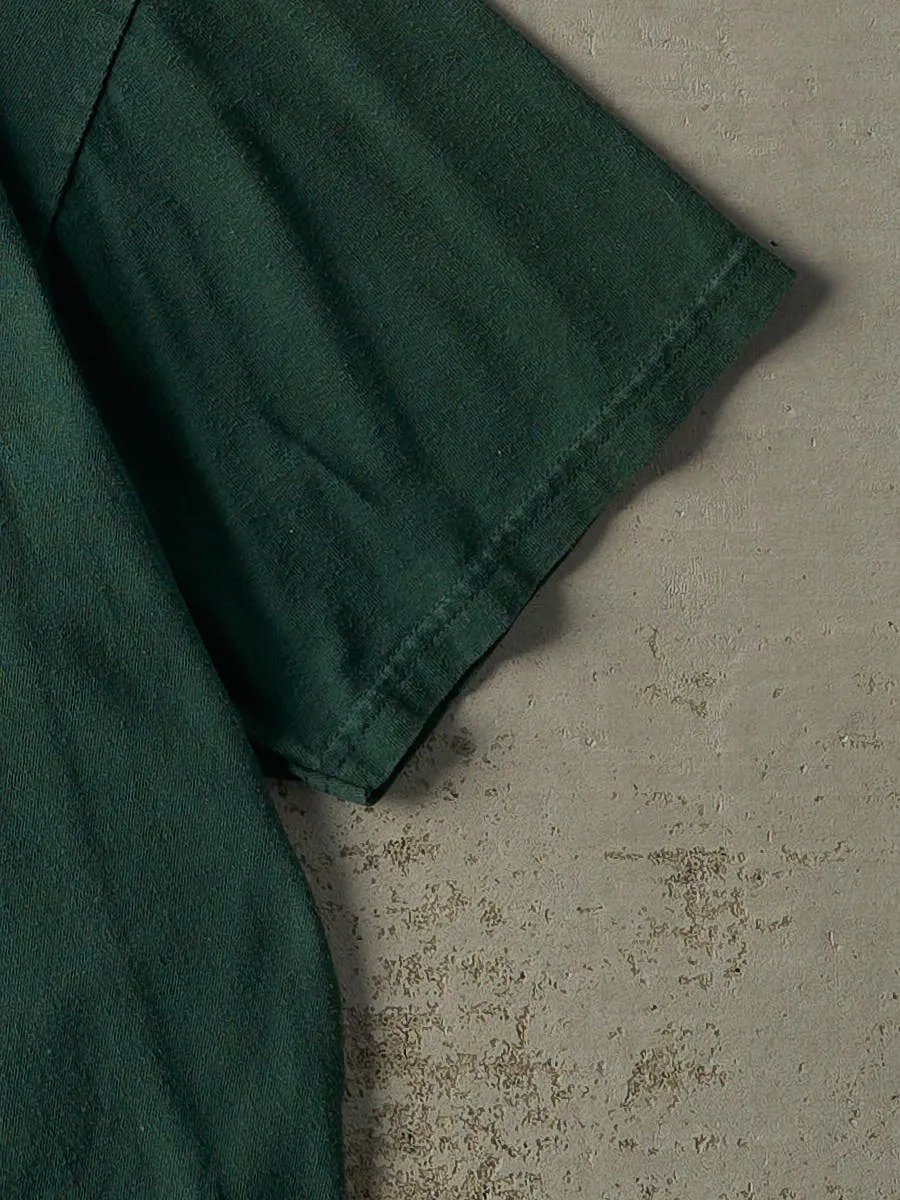 Vintage Y2K Green Blank Tee (XL/XXL) sold by Rebalance Vintage product image thumbnail 3