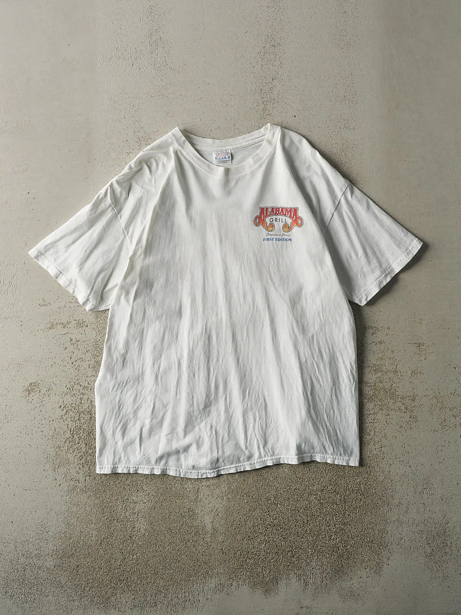 Vintage Y2K White Alabama Grill Tee (XL/XXL) sold by Rebalance Vintage