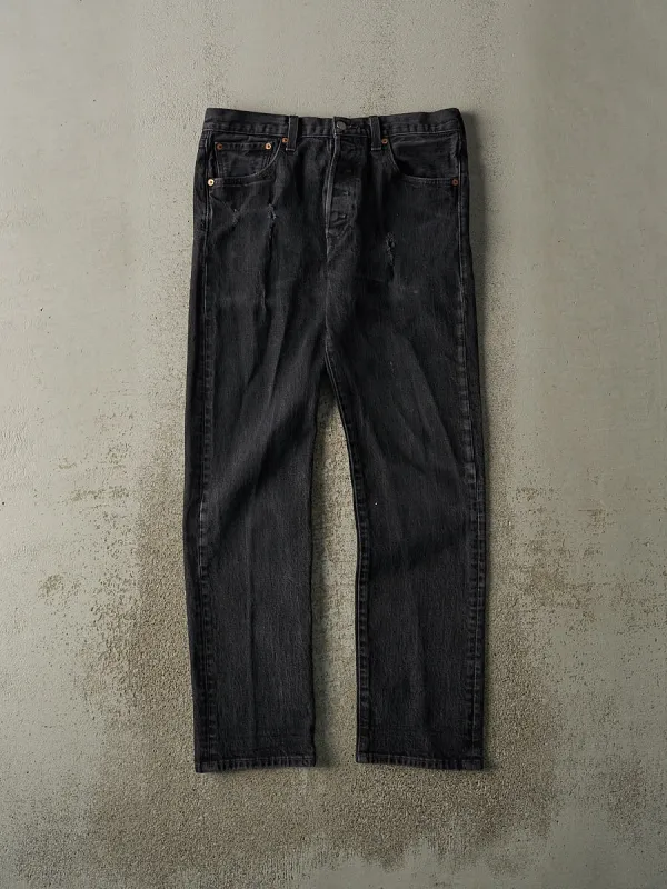 Vintage Y2K Black Levi's 501 Denim Pants (32x30.5) sold by Rebalance Vintage