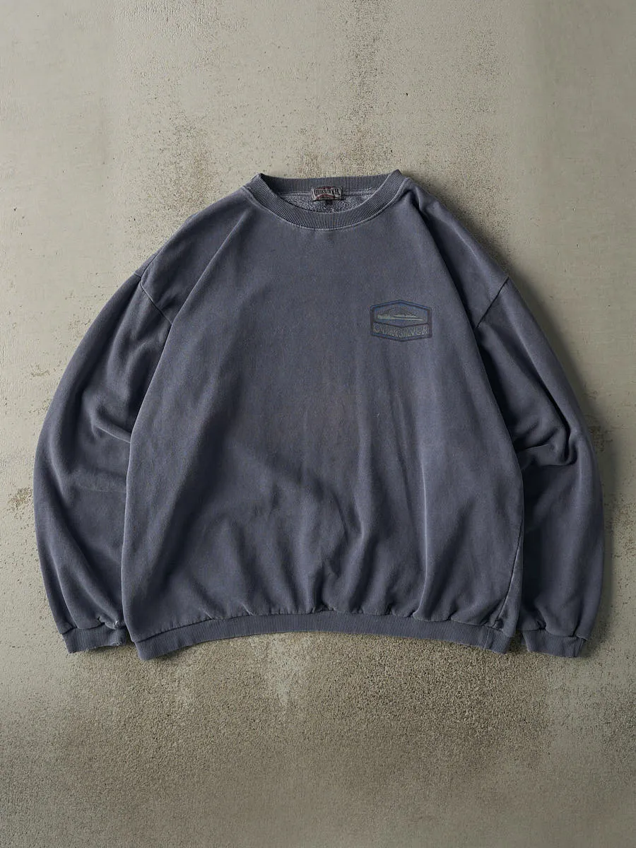 Vintage 90s Washed Blue Quiksilver Crewneck (XL/XXL) sold by Rebalance Vintage
