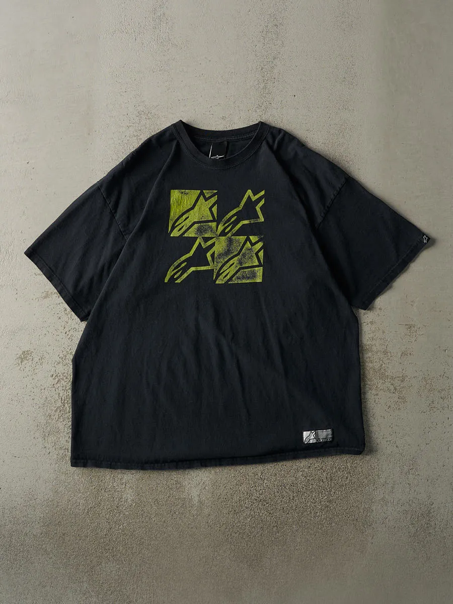 Vintage Y2K Faded Black Alpine Stars Tee (XL/XXL) sold by Rebalance Vintage