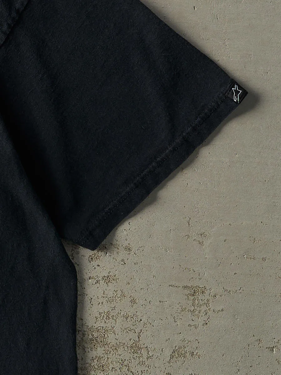 Vintage Y2K Faded Black Alpine Stars Tee (XL/XXL) sold by Rebalance Vintage product image thumbnail 3