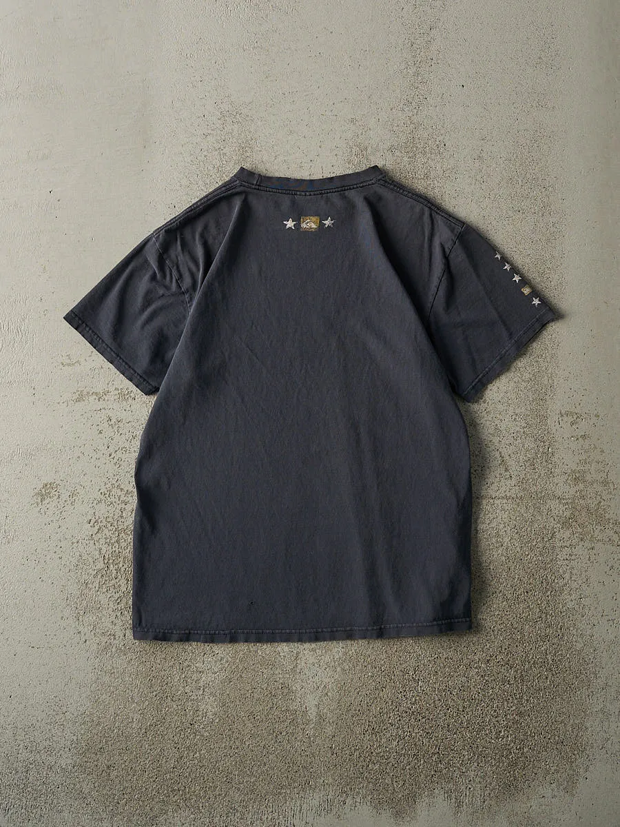 Vintage Y2K Navy Blue Quiksilver Logo Tee (M) sold by Rebalance Vintage product image thumbnail 2