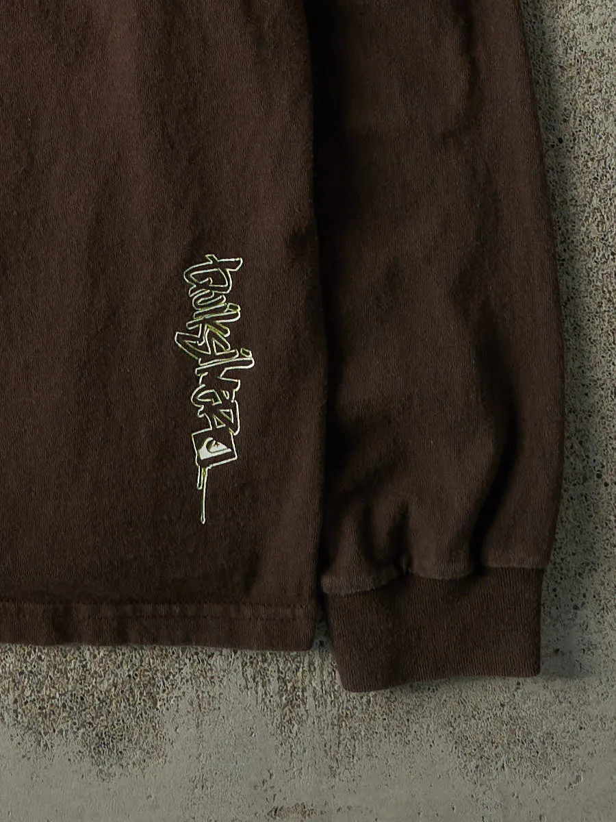 Vintage Y2K Brown Quiksilver Long Sleeve (M) sold by Rebalance Vintage product image thumbnail 4