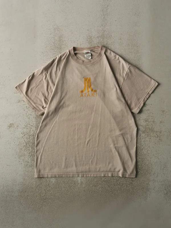 Vintage Y2K Beige Atari Tee (L/XL) sold by Rebalance Vintage