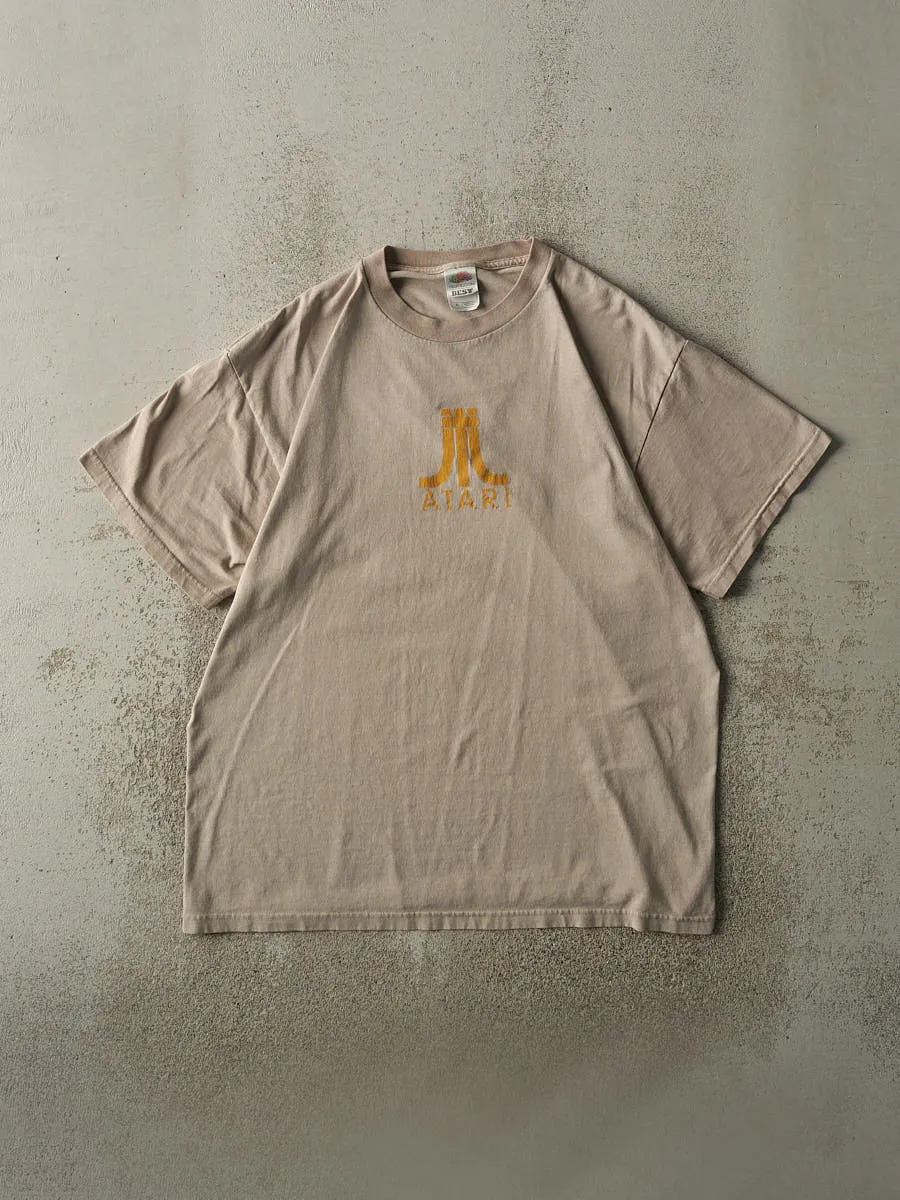 Vintage Y2K Beige Atari Tee (L/XL) sold by Rebalance Vintage