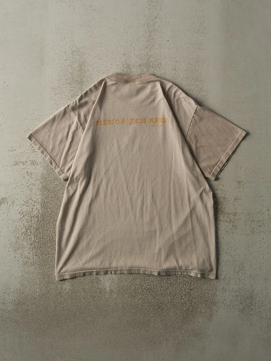Vintage Y2K Beige Atari Tee (L/XL) sold by Rebalance Vintage product image thumbnail 2
