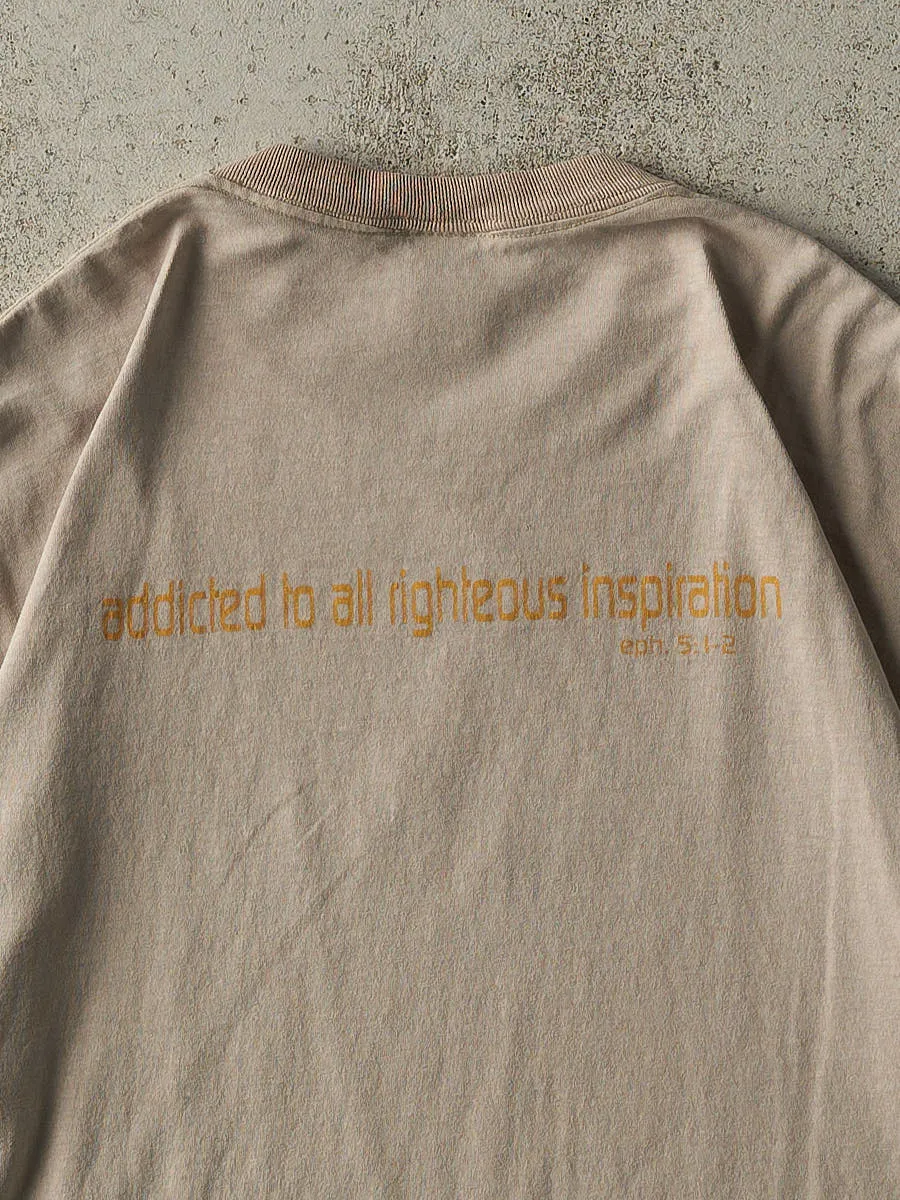 Vintage Y2K Beige Atari Tee (L/XL) sold by Rebalance Vintage product image thumbnail 4