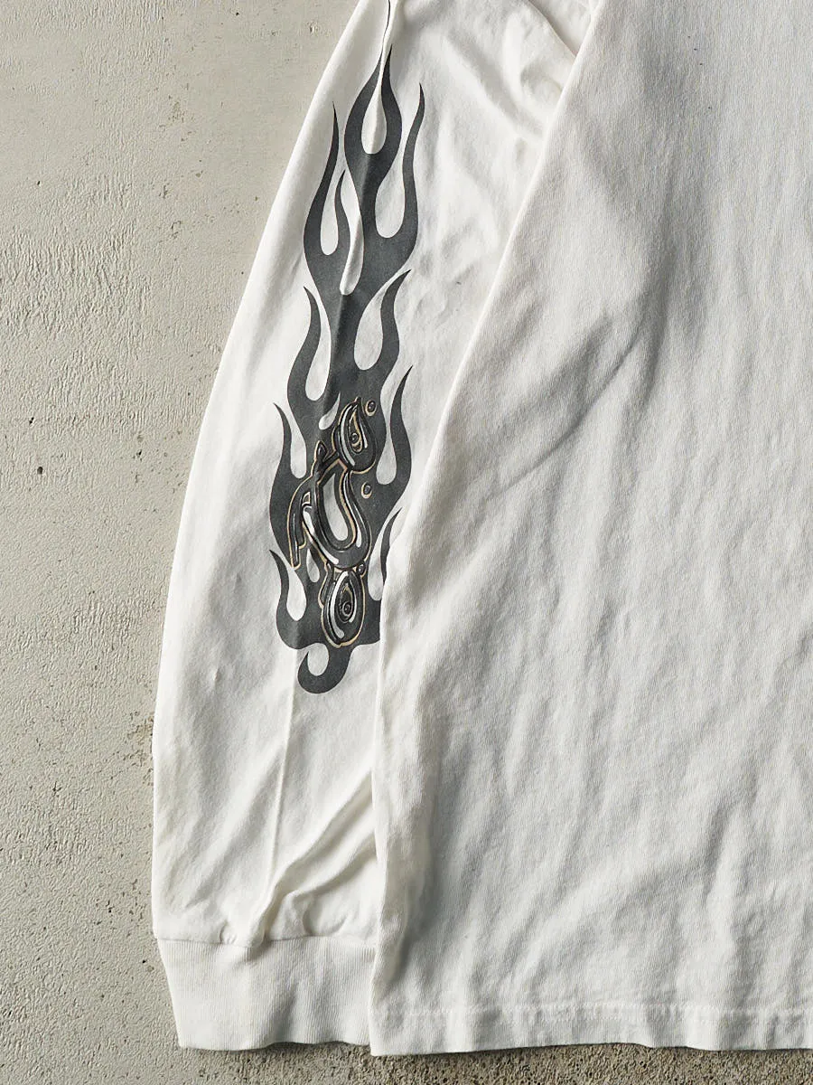 Vintage Y2K White Orange County Choppers Long Sleeve (XXL) sold by Rebalance Vintage product image thumbnail 5