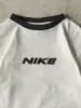 Vintage 90s White & Black Nike Ringer Tee (XS/S) sold by Rebalance Vintage
