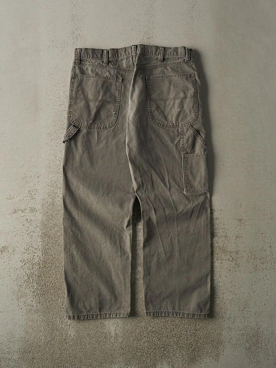 Vintage 90s Green Rustler Carpenter Pants (34x28) sold by Rebalance Vintage product image thumbnail 3
