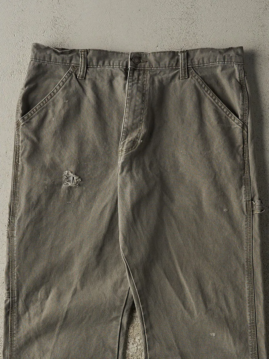 Vintage 90s Green Rustler Carpenter Pants (34x28) sold by Rebalance Vintage product image thumbnail 4