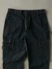 Vintage Y2K Faded Black Carhartt Double Knee Cargo Pants (33x34) sold by Rebalance Vintage