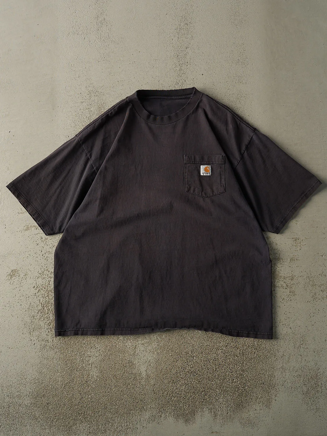 Vintage Y2K Faded Black Carhartt Pocket Tee (XL/XXL) sold by Rebalance Vintage