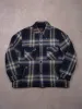 Vintage 90s Blue Plaid Sears Wool Inned Lined Jacket (L) sold by Rebalance Vintage