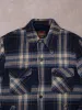 Vintage 90s Blue Plaid Sears Wool Inned Lined Jacket (L) sold by Rebalance Vintage