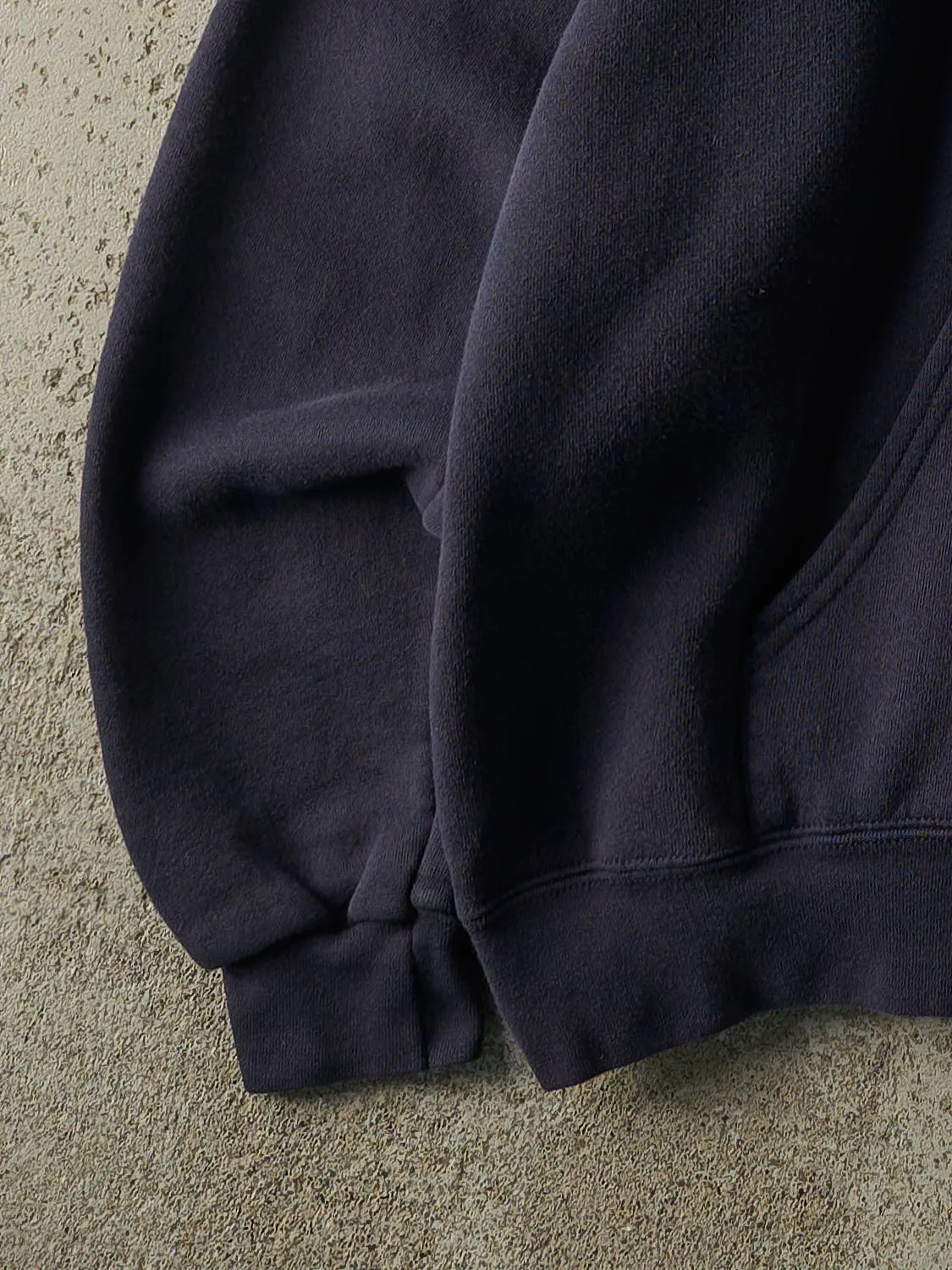 Vintage Y2K Navy Blue Winnie The Pooh Zip Up Hoodie (L) sold by Rebalance Vintage product image thumbnail 3